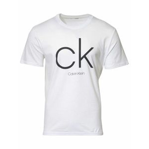 Calvin Klein CK Logo Crew Neck Brilliant White T-Shirt